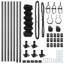 Vidaxl Chain Link Fence With Posts Steel-116797808-116797816