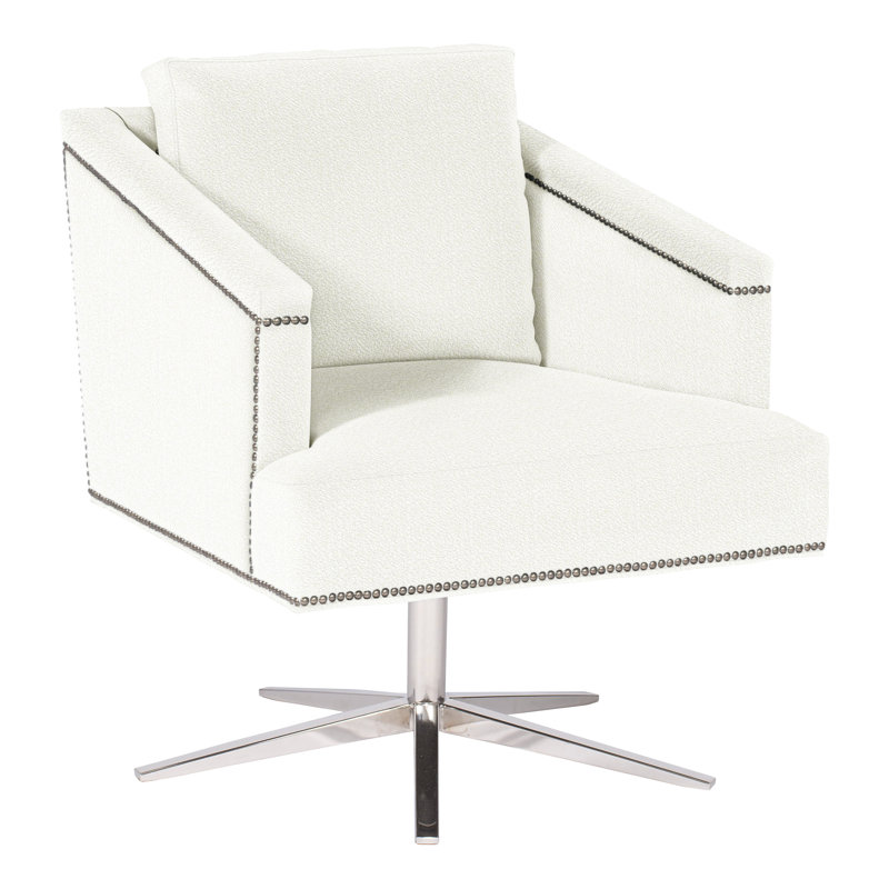 Michael Weiss Rutherford Swivel Chair, Kempsey Sheepskin, Yes