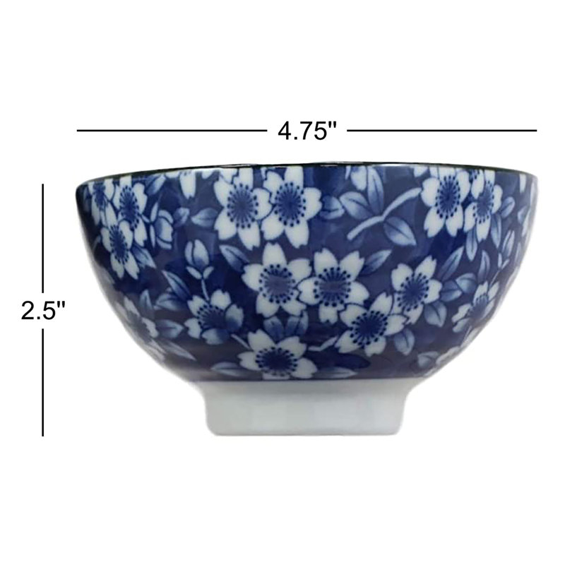 Burneyville 12 oz. Bol à riz Red Barrel Studio®