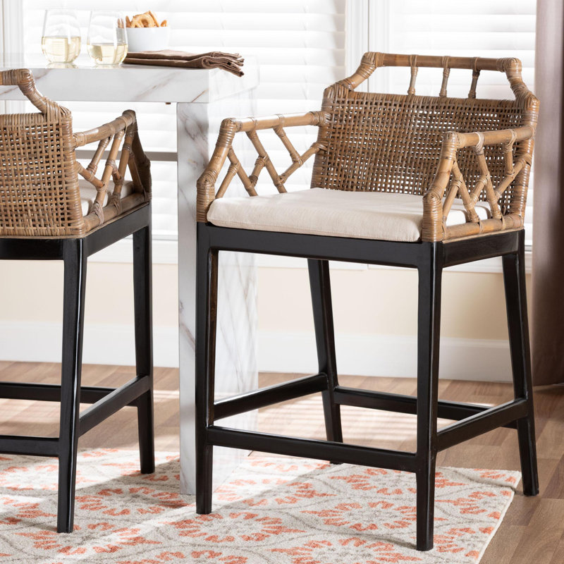 Tabouret de comptoir bali & pari Abiel