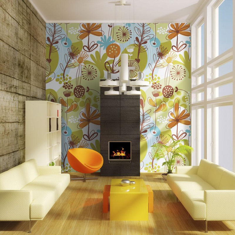Murale Kandus, L 106 po x l 137 po