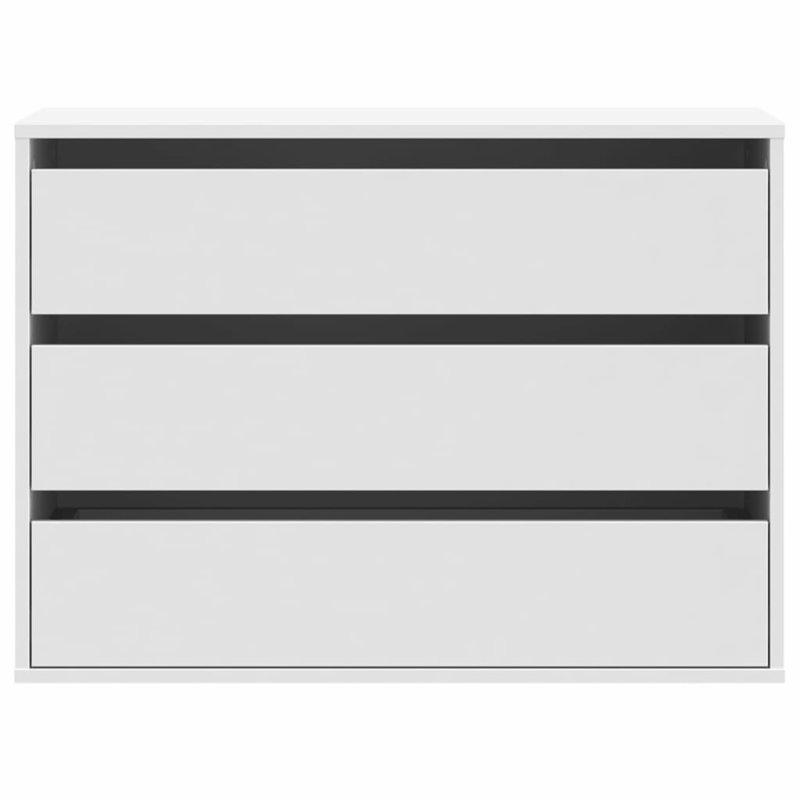 Asmarina Standard Accent Chest, 58cm H x 80cm W x 41cm D, White