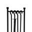 Iron Fireplace Tool Set