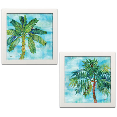 Arianna Palm I & II par Paul Brent - ensemble de 2 reproductions