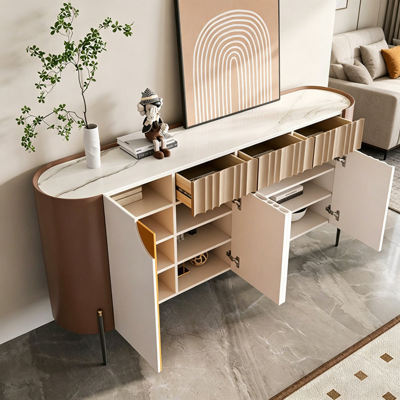 Buffet à la mode italienne, 35.43" H x 62.99" W x 15.75" D