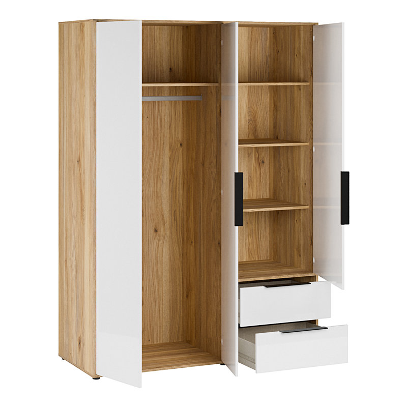 ORKNEY 2 Door Manufactured Wood Wardrobe