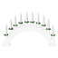 Christmas Candle Arch with 10 LED Candles-791283423
