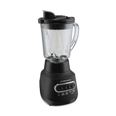 Hamilton Beach ® Quiet Blender 40 Oz. Shatter-resistant Glass Jar In Black