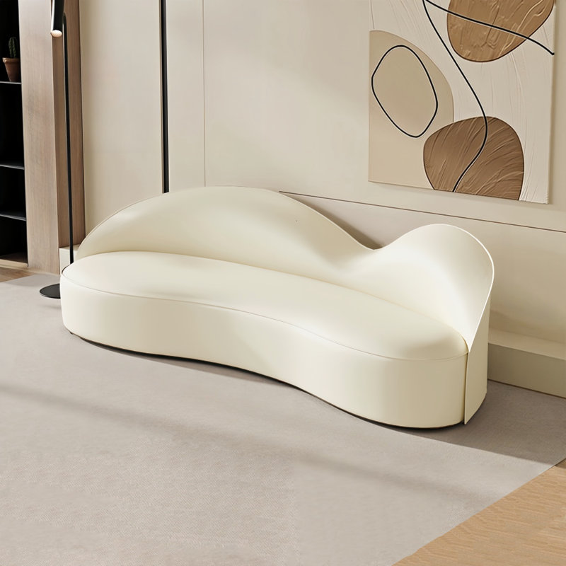 Canapé lumineux et luxueux, Blanc cassé