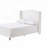 Chenille Upholstered Wingback Bed-1340350209-1340350222