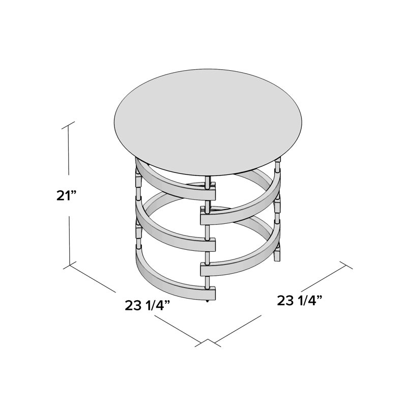 Table de bout Arkesha