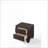 Madison Espresso 2-Drawer Nightstand - No Assembly