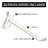 21'' H x 14'' W Plastic Kit with 24 Hooks Included