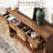 47.3" Wood Console Table With 2 Drawers, Sofa Table For Hallway, Entryway, Living Room-126866693-104320157