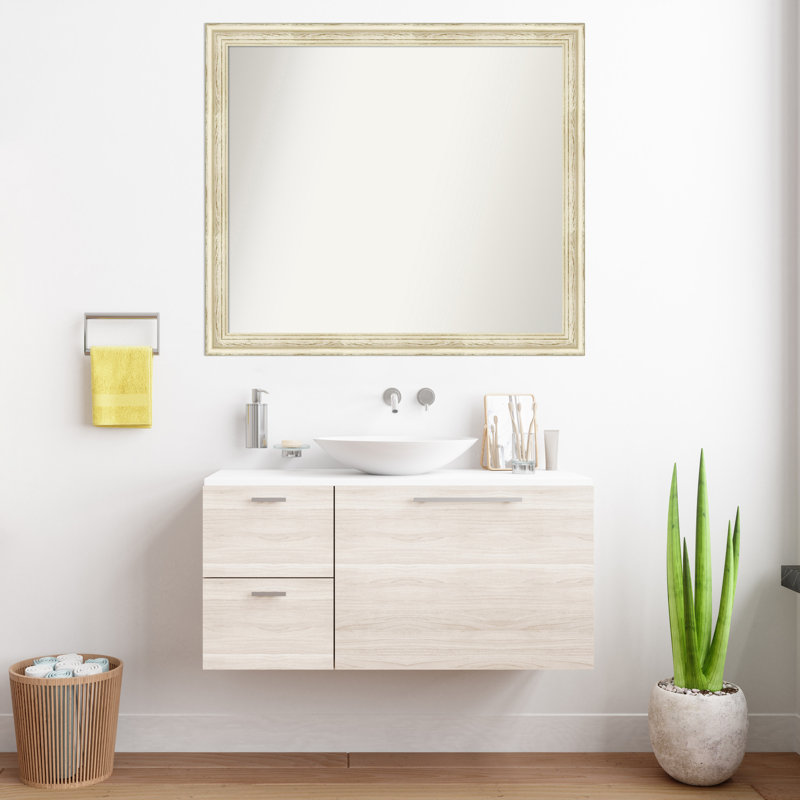 Miroir mural pour salle de bain Country, Rectangle, H 35,5 po x l 40,5 po