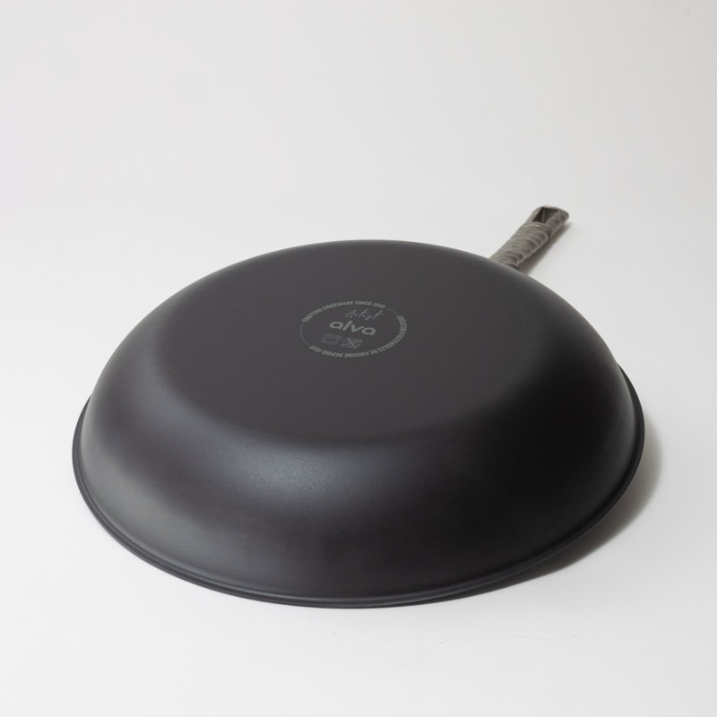 Alva Artist 11" Black Carbon Steel Nonstick Frying Pan
