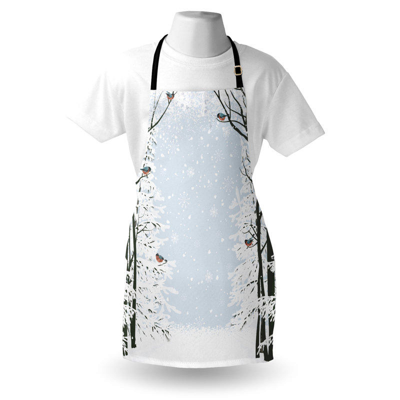 No Pattern Bib Apron