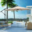 Parasol en porte-à-faux 120 po Rollinsville-967626764