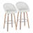 Matisse Highback Fixed-Height Counter Stool With Bent Wood Legs & Round Footrest - Set Of 2-106895865-106895866-106895867