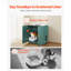 Cat Litter Box Enclosure with Ventilated Holes & Double Doors (31.5")