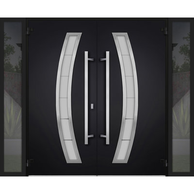 Deux portes d'entrée avant de 80 po
