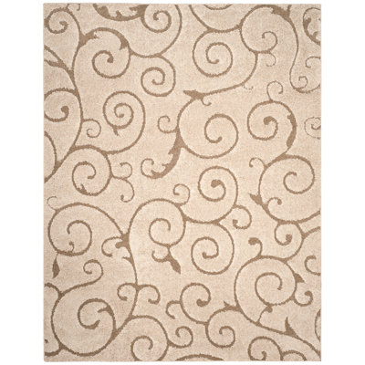 Adellia Shag Performance Floral Rug