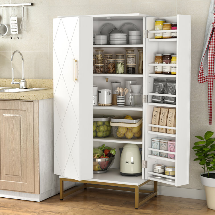 mDesign Baby Food Kitchen Refrigerator Cabinet or Pantry Storage