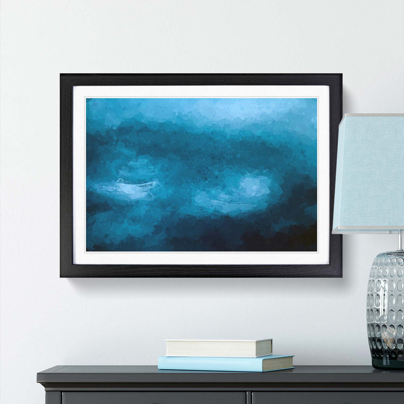 Moody Skies - Picture Frame Graphic Art Print, Black Framed, 36cm H x 48cm W x 2cm D