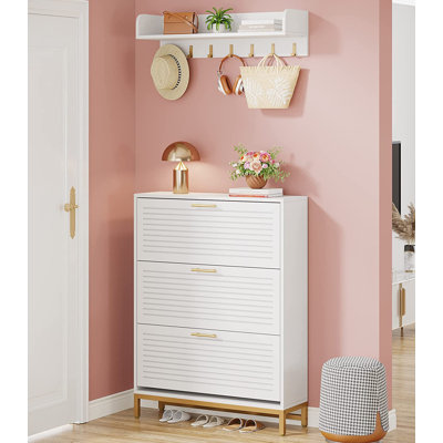 Armoire de rangement pour 28 paires de chaussures