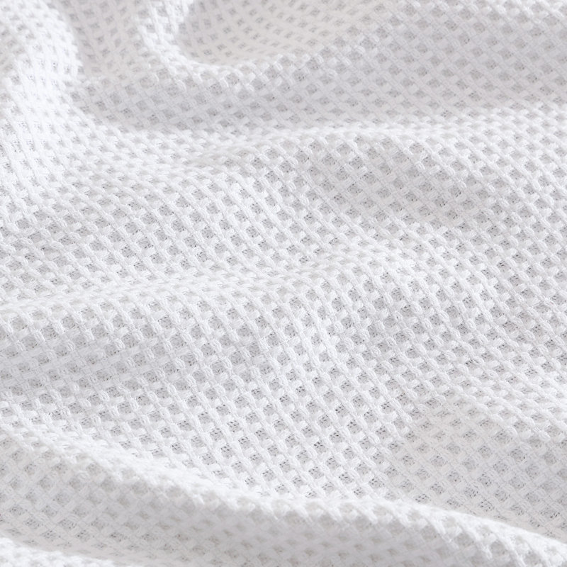 Couverture réversible en coton Eddie Bauer, Très grand lit, Blanc