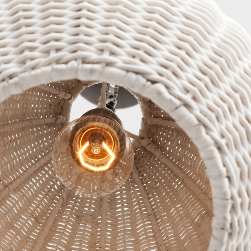 Kokomo Pendant by Chapman & Myers, 81 cm H x 122 cm W, 122 cm H x 81 cm W, Chalk