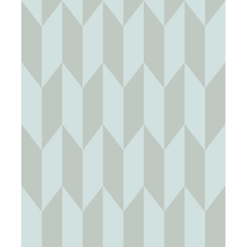 Rouleau de papier peint L 33 pi x l 20,5 po Ashwell Arrow, Bleu clair