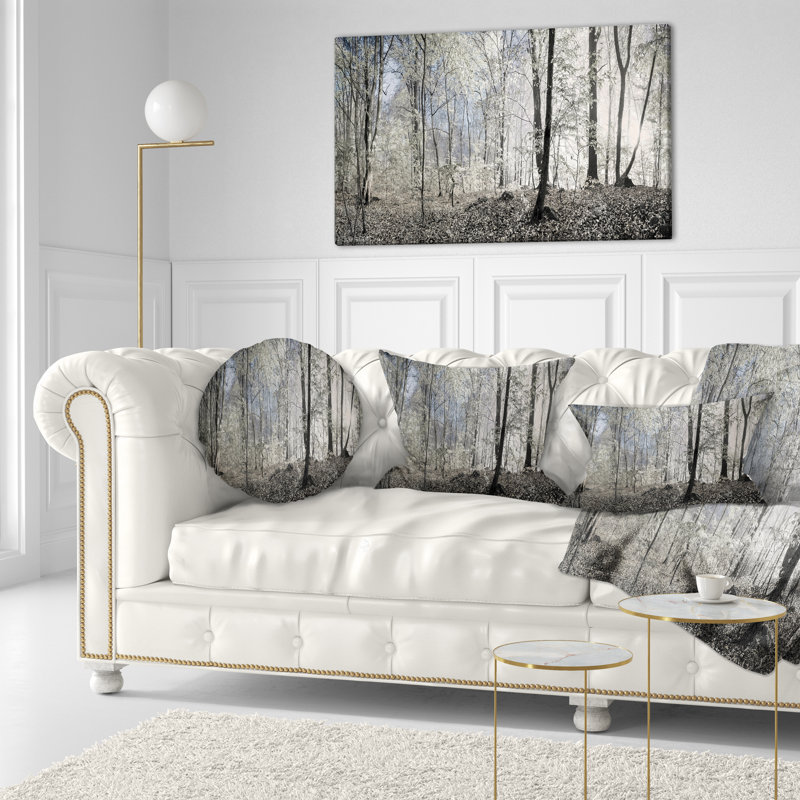 Coussin lombaire paysage