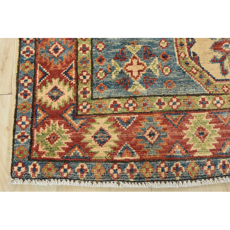 One-of-a-Kind 3'3'' X 5'2'' New Age Wool Area Rug in