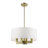 Litzy 4 - Light Dimmable Drum Chandelier-1363136245