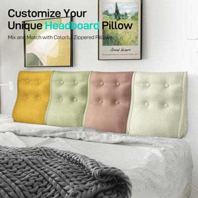 Coussin de tête de lit modulaire WOWMAX Sit-Up Back Comfort