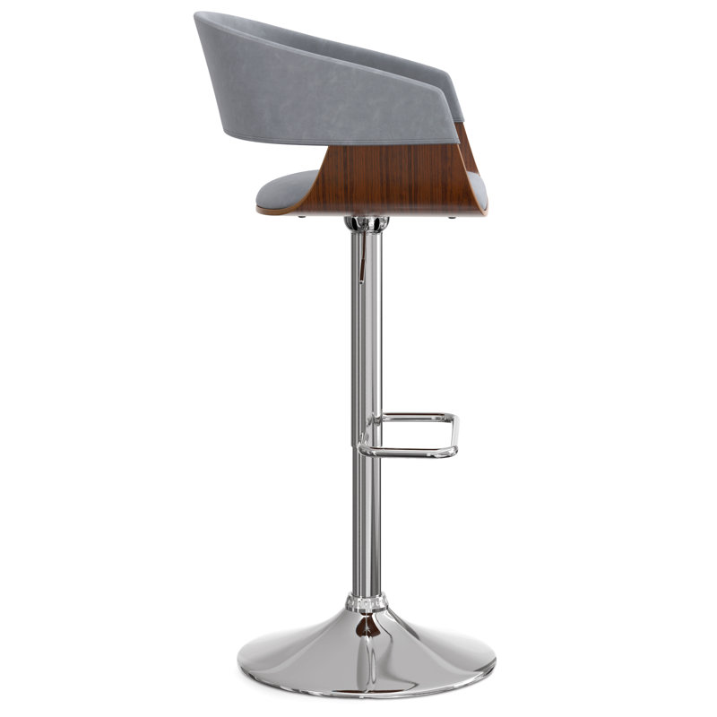 Tabouret de bar pivotant réglable