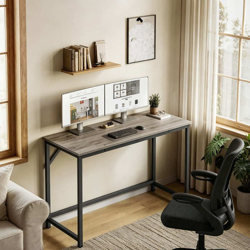 MDF Steel Computer Desk