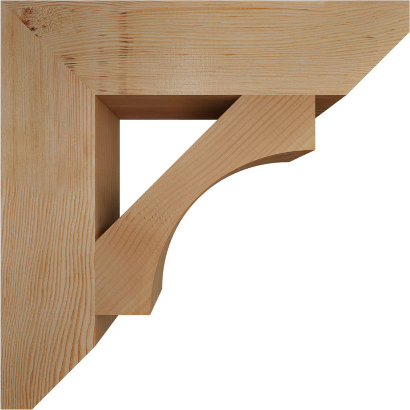 Support en bois Westlake, Sapin de Douglas, H 26 po x l 5,5 po x P 26 po