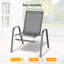Ensemble de 6 chaises de patio empilables Wittig-1737611357-1737611356
