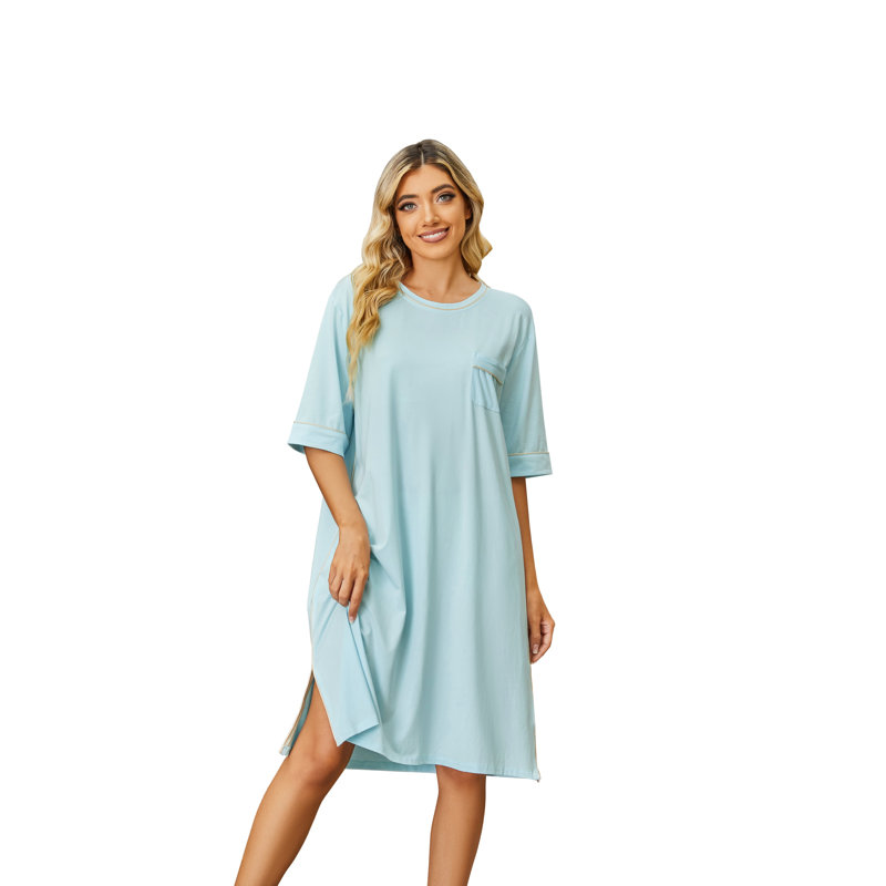 Peignoir Dawndra, XL, Bleu