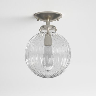 Kaydan Single Light Semi Flush Mount