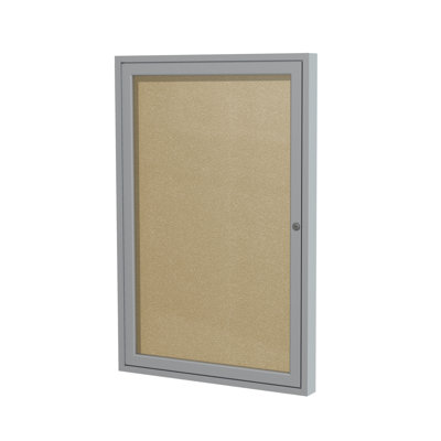 Enclosed Vinyl Bulletin Boards Ghent No Vinyl Enclosed Cabinet Metal Bulletin Board