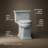 Memoirs Stately Comfort Height 1.28 gpf One-piece Compact Elongated Toilet-17785727