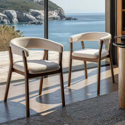 Acanva Mid-Century Dining Chairs Set of 2