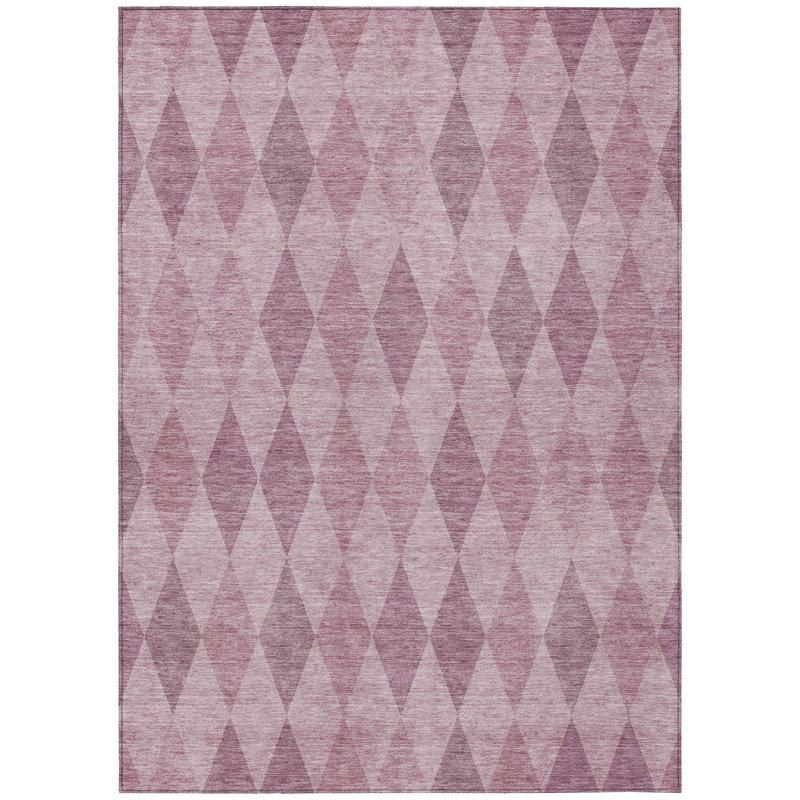 Clintonville Geometric Indoor / Outdoor Rug, Rectangle 1'8" x 2'6"
