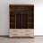 Miami 61.8" Armoire with Adjustable Shelves, Hanging Rod-988802301