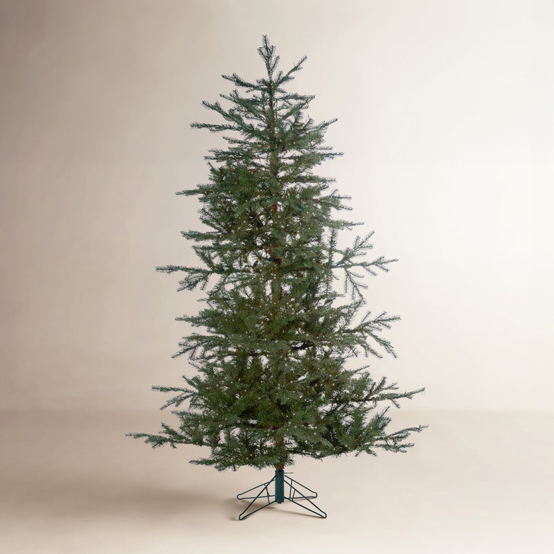 Lighted Artificial Pine Christmas Tree, 6.5' H