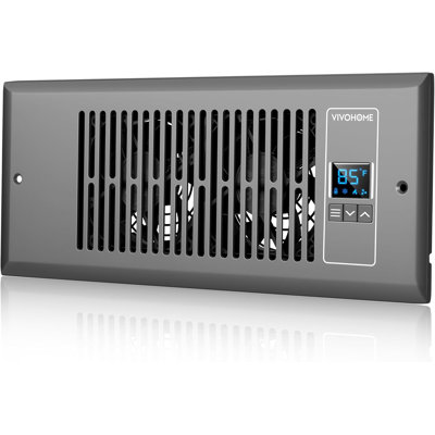 Quiet Register Booster Fan With Intelligent Thermostat