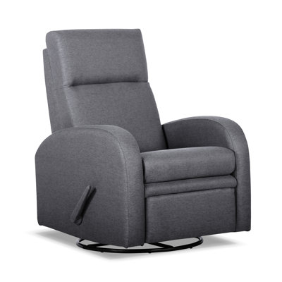 Fauteuil inclinable et pivotant à poignée manuelle